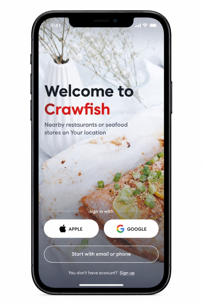 Crawfish Mobile App - Custom Mobile App Development Case Study